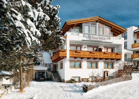 Ferienwohnung Haus Rätia Serfaus Exterior foto